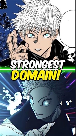 How Does Gojo's Domain Work #shorts #jjk #jujutsukaisen #gojo #sukuna #yuji #yuta #megumi #nobara