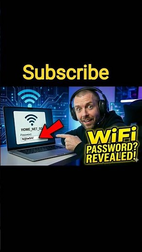 How to Find Saved WiFi Password Using CMD in Windows 10/11.