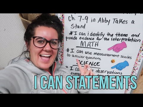 HOW I DO MY I CAN STATEMENTS