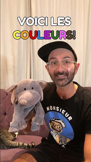 Fast French #8 / The Colours / Les Couleurs Chanson / For Kids & Beginners #Shorts