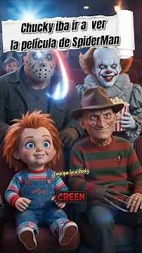 Chucky wants to go to the movies to see a film #chucky #comedy #humor #funnyvideos