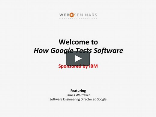 How Google Tests Software