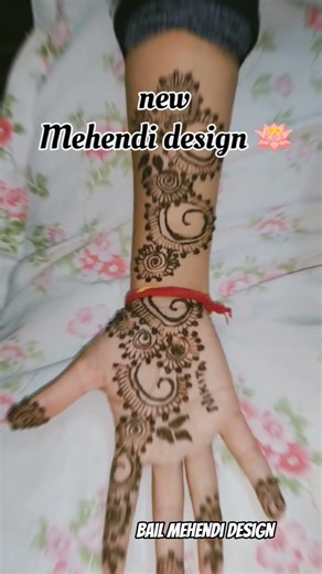 day 17 new Mehendi design ❤️ #day17 #fronthandmehndi #viralvideo #bailmehndidesign #newmahendi
