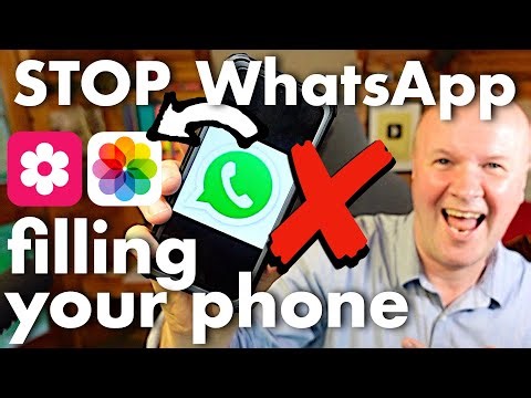 How to STOP WHATSAPP saving photos to phone gallery and camera roll (Android & iPhone)