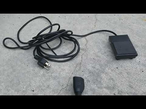 Troubleshooting the foot pedal