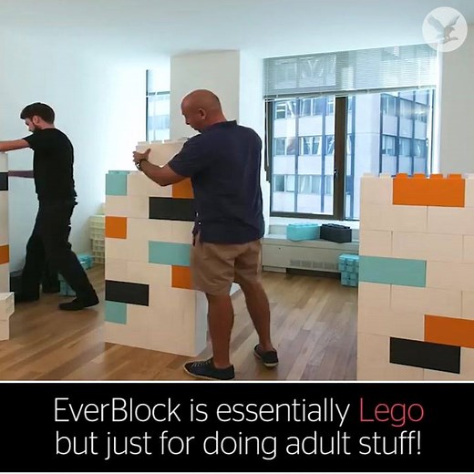 297K views · 3.9K reactions | These incredible giant Lego blocks mean you can build your own walls | The Independent | Facebook