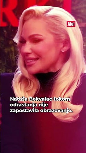 "TO ŽELIM DA RADIM U BUDUĆNOSTI" Evo šta je Nataša Bekvalac po struci, diplomirala sa desetkom
