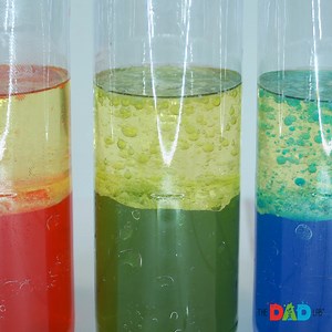 27K views · 110 reactions | https://dadlab.me/defbl  Ever wondered why some things sink and others float? Try this fun density experiment at home! Find step-by-step guides in the FunLab app! | TheDadLab | Facebook