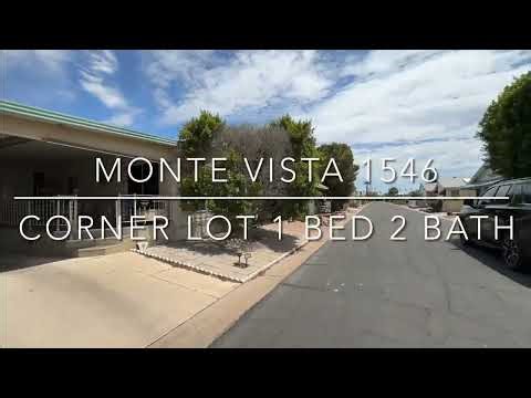 $50,000 Monte Vista Village Resort Home Tour | 55+ Mesa AZ Prime Corner Lot with Upgrades
