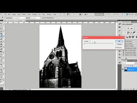 How to Posterize an Image for Lino Printing - Photoshop Tutorial | TRC Art Department