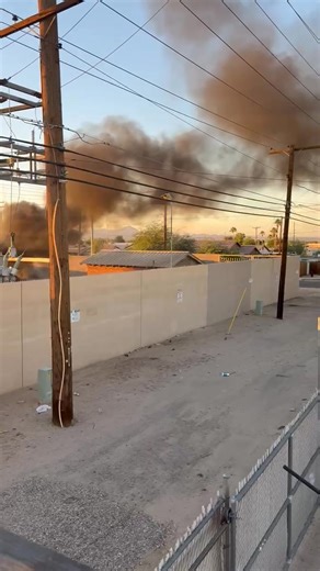 Update: the fire is out. YFD responded to the area for a blown transformer. There's a fire near the electric plant off Ave A and 10th street. | Z93 and Outlaw Country