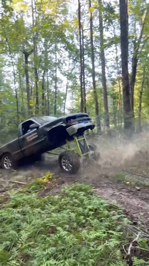 Is this country? Squatted truck mudding