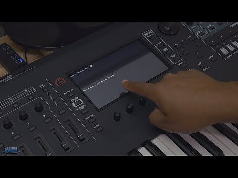 Roland Fantom 6 - How to Update the Operating System Firmware