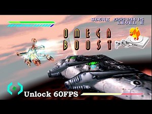 DuckStation 0.1-4901 | Omega Boost ~ Unlock 60FPS | PGXP + Widescreen 4K PS1 PC HD Gameplay