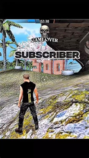 not game over 😁 #freefire #short