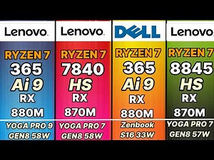 RX 780M vs RX 880M Ryzen 7 8845HS RX 780M VS RYZEN Aİ 9 365 RX 880M VS RYZEN 7845HS RX 780M GAMİNG+