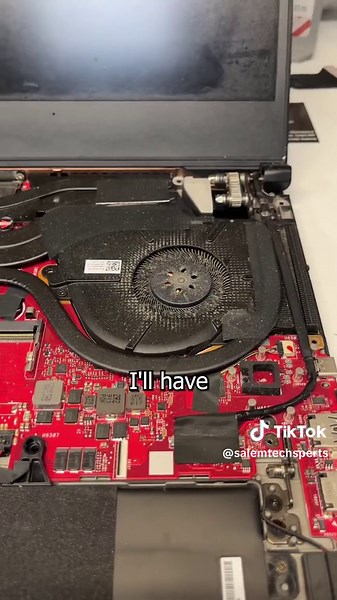 This ASUS ROG Zephyrus S17 #gaming #laptop is an insanely good #computer (when it's working). There is so much innovative #tech packed into this #pc that other manufacturer's should take note from. I really don't see ASUS laptop's in my repair shop much, so either they're really reliable, or they're really rare. #technology #techtok