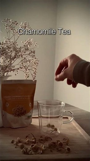 Chamomile Tea Recipe 🌼 | A Simple Evening Ritual #asmr