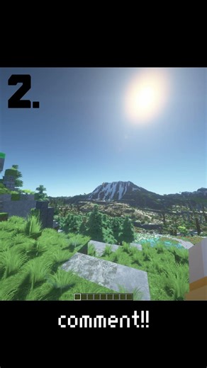 these shaders are insane #minecraft