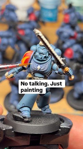 Painting Blood Claw Details | Testing New Fur Technique  Working on...