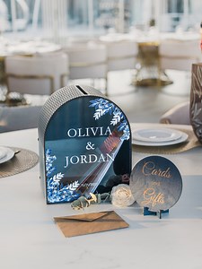 Wedding Card Box, Personalized Acrylic Card Box With Slot, Reception Wooden Money Box for Cards, Rustic Wedding Decor, Custom Box for Wishes - Etsy