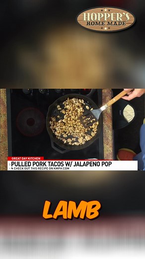 Billy Hopper's in the Great Day kitchen, bringing the heat with his jalapeno pop pork carnitas! Trust us, your taste buds will thank you. Visit our website and use code Great Day for 10% off and free shipping! @HoppersHomemade #kmphgreatday #PorkCarnitas #Homemade | Hoppers Home Made