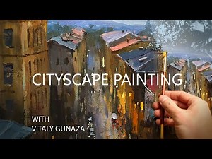 CITYSCAPE PAINTING PROCESS