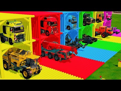 EXTREME HEAVY TRANSPORT! COMBINE HARVESTERS & WHEEL LOADERS WITH TRUCKS | FS22
