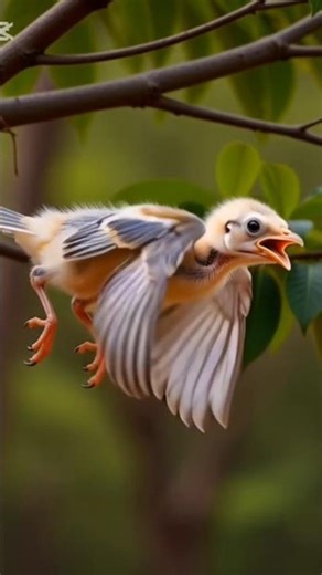 Baby Bird Was Rejected… 😢