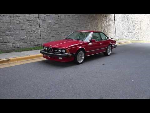 1987 BMW E24 M6 for sale