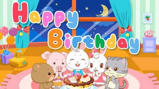 英文祝你生日快乐歌《Happy Birthday》