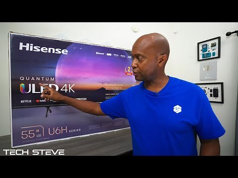 Hisense U6H 4K ULED Quantum Dot Television Unboxing