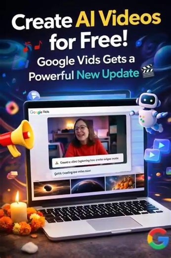 Google Vids AI Update Explained | Create Videos for Free Using AI