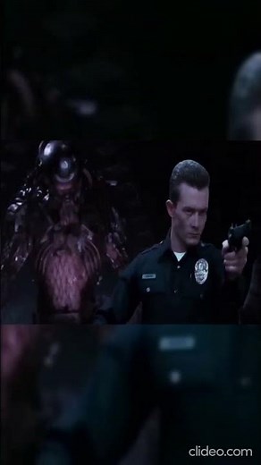 PREDATOR vs TERMINATOR (T-1000) #shortsvideo #predator #terminator
