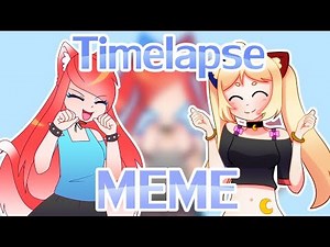 Timelapse | Animation Meme | Collab with Emiko