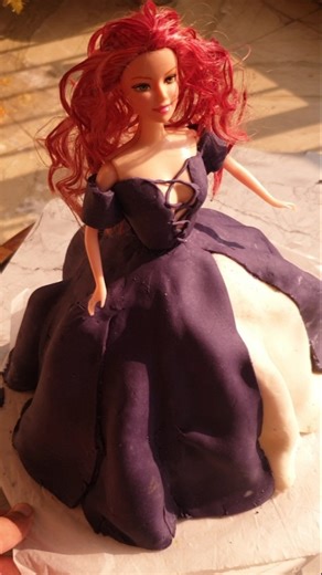 I made this adorable princess cake by fate of ophelia in only 3 hr | Will you try my princess cake