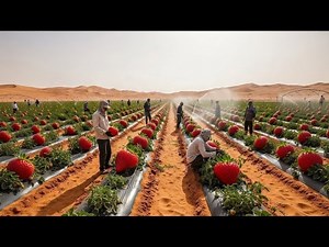 Inside America’s $3 Billion Desert Strawberry Empire | How Berries Grow at 120°F