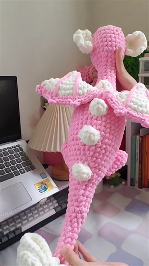 2.8K views · 44 reactions | So in love with dragon ❤ #crochet #dragon #dragons #DragonLady #dragonlove #crochetdragon #plush #fyp #diy #Handcrafted #yarn #amigurumiaddict #Handmade #amigurumi #yarnlove #cute #crochetpattern #amigurumitoy #crochetaddict #crochetlove #amigurumicrochet #amigurumilove #reels #reelsfb | Crochet - My Life - My Love | Facebook