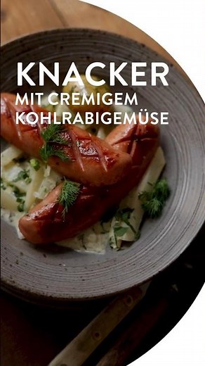 Knacker mit Kohlrabigemüse 🥬 | SPAR Mahlzeit!