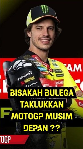 CAN BULEGA CONQUER MOTOGP NEXT SEASON? #motogp #bulega #rossi #vr46racingteam #motogpnews