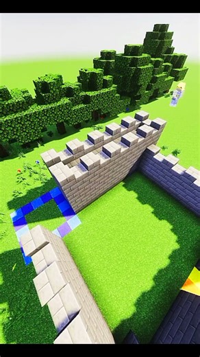 Smallest Castle Ever Built in Minecraft! 🤯🏰#shorts#minecraftbuilds