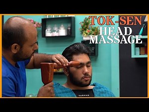 THAI Tok-Sen Head Massage and Neck Cracking By Reiki Master💈#asmr