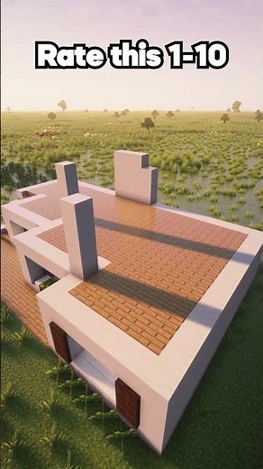 Minecraft Modern House | 🏡 #minecraft #ogbuildz #shorts #minecraftbuilds #starterhome