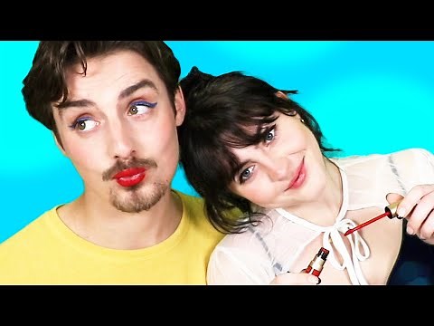 GIRLFRIEND DOES MY MAKEUP