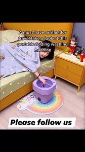 Mini foldable washing machine. This will save you a lot of time and energy. Our foldable washing machine is perfect for on the go or student. Even at home where you don't need to use a big machine to wash underwears etc. Get yours today. Follow us for more Follow our store page Paradise Cart #washingmachine #laundry #washingmachine #laundryhacks #laundrytime #coolgadgets #homegadgets #amazonfinds2023 #amazonfinds #amazondeals #homegadgets #homefinds #momies | Leslie Rightman | Facebook