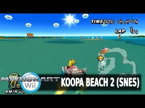 Retro Rewind - Koopa Beach 2 (SNES) | Mario Kart Wii | Ep. 118