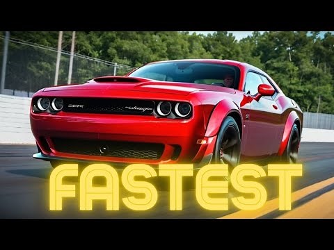 Top 10 Fastest Muscle Cars of 2024