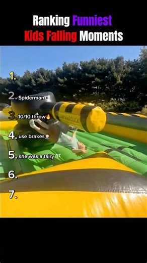 Ranking Funniest Kids Falling Moments