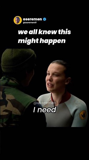 Eleven and Mike final scene - Stranger Things 5, Millie Bobby Brown, Finn Wolfhard
