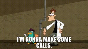 I'm gonna make some calls.